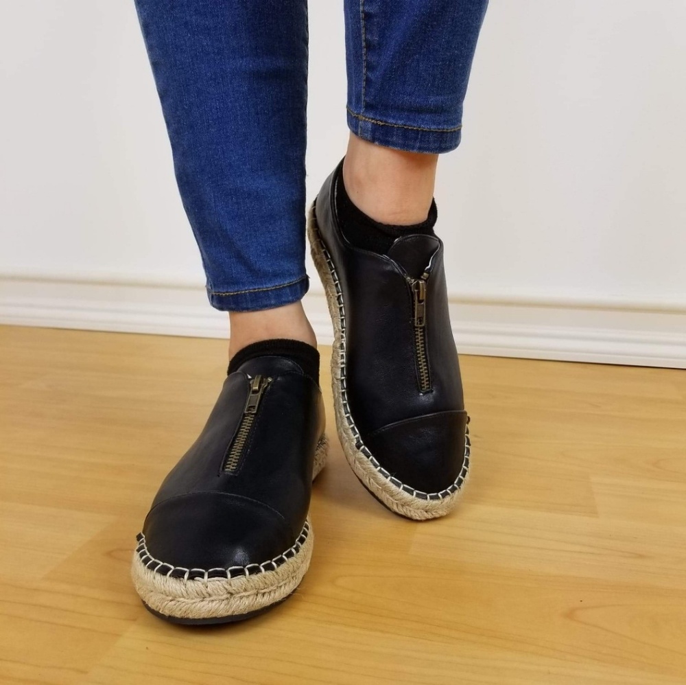 SALE! black slip on shoes